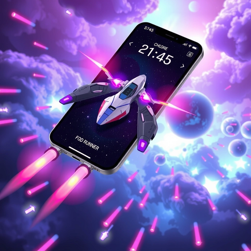 Nebula Runner - Game Screenshot