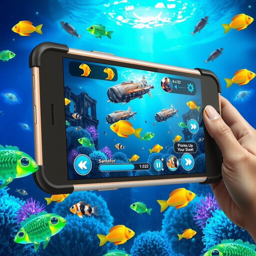 Ocean Explorer - Game Screenshot