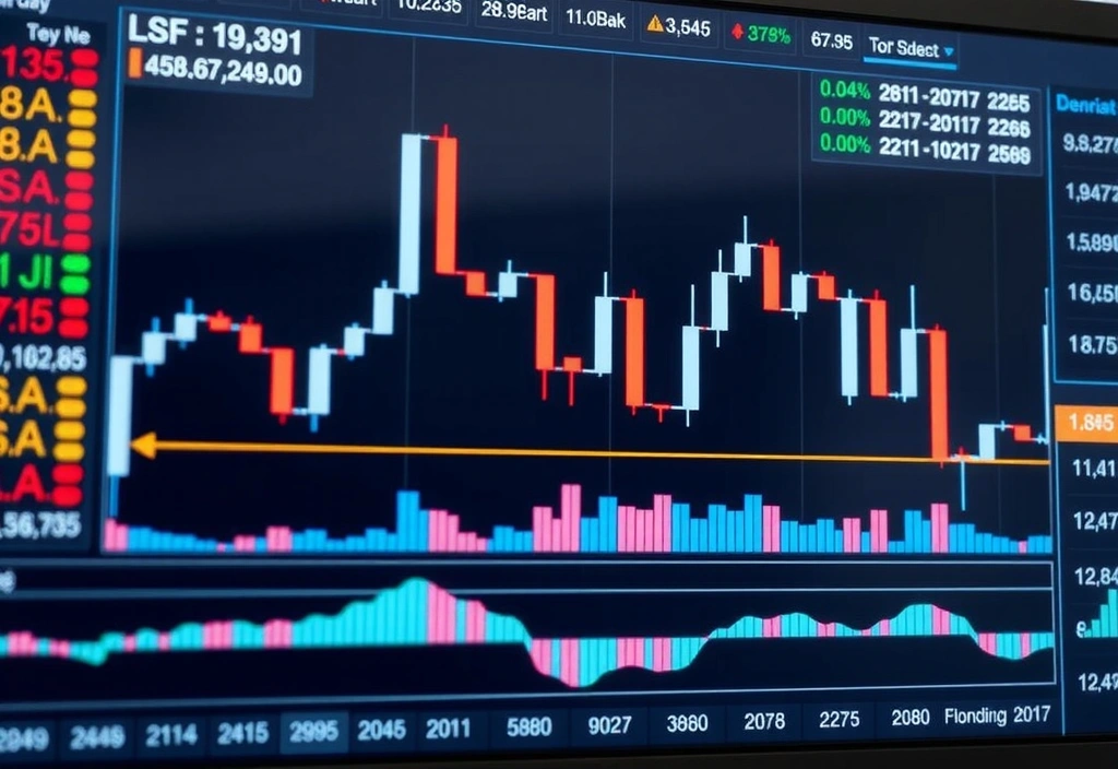 Gráficos de velas interactivos en tiempo real